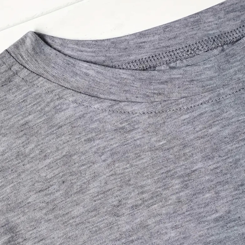 🆕 Tito’s Vodka Letter Print Crew Neck T-shirt - Grey - LAST ONE! - Picture 2 of 8